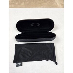 Oakley‎ Black Hard Shell Sunglasses Case with Microfiber Pouch HDO
